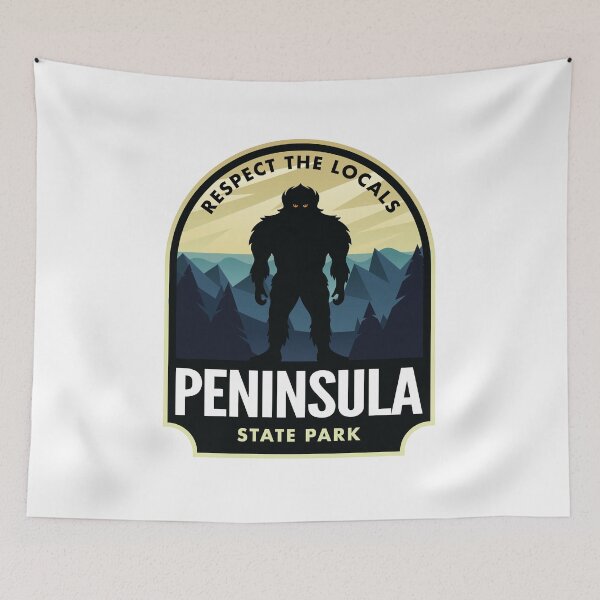 Item preview, Peninsula Wisconsin Bigfoot Sasquatch designed and sold by HalpinDesign.