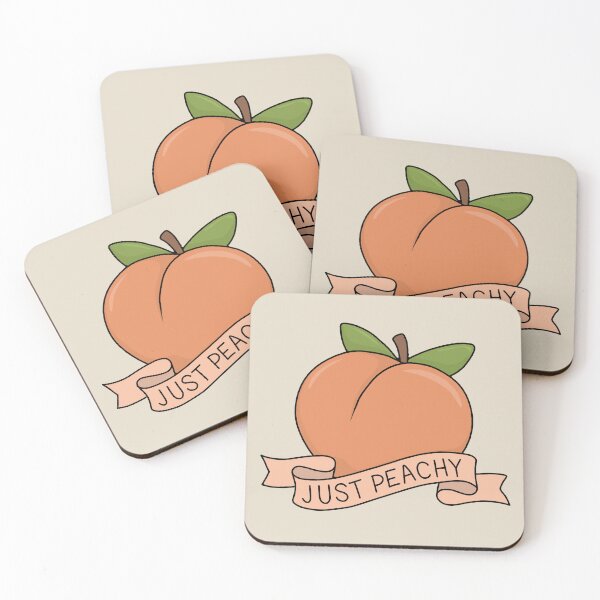 Item preview, Just Peachy designed and sold by ValentinaHramov.