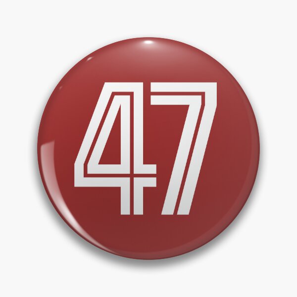 Item preview, 47 MSC. Driver Number 2022 Season (Red BG) designed and sold by FilipeFerreira.