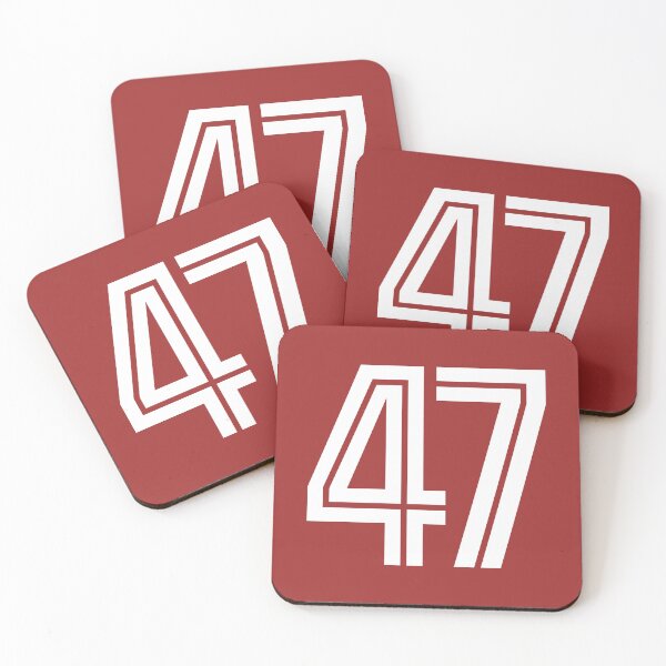 Item preview, 47 MSC. Driver Number 2022 Season (Red BG) designed and sold by FilipeFerreira.