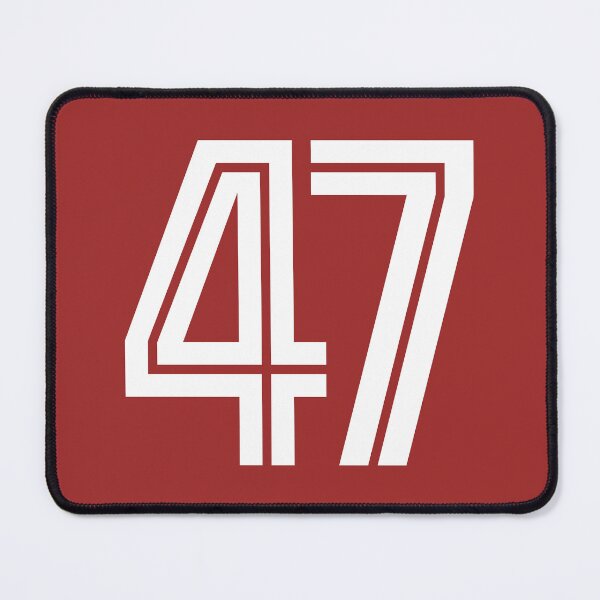 Item preview, 47 MSC. Driver Number 2022 Season (Red BG) designed and sold by FilipeFerreira.
