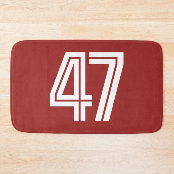 Item preview, 47 MSC. Driver Number 2022 Season (Red BG) designed and sold by FilipeFerreira.