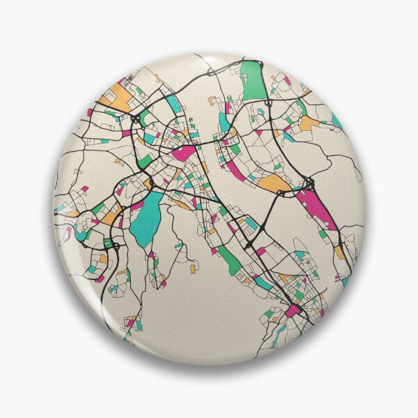 Item preview, Bonn, Germany Street Map designed and sold by A Deniz Akerman.