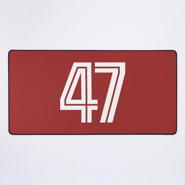 Item preview, 47 MSC. Driver Number 2022 Season (Red BG) designed and sold by FilipeFerreira.