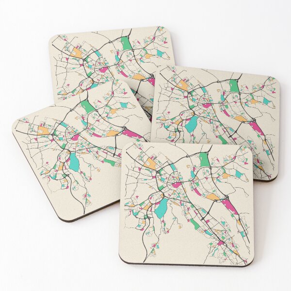 Item preview, Bonn, Germany Street Map designed and sold by A Deniz Akerman.