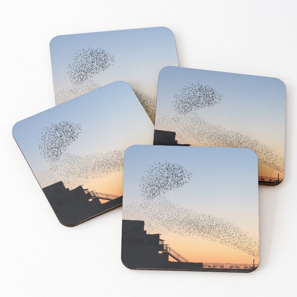 Item preview, Twisting murmuration designed and sold by GreyFeatherPhot.