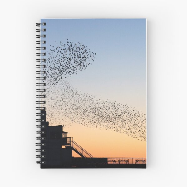 Item preview, Twisting murmuration designed and sold by GreyFeatherPhot.
