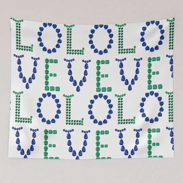 Item preview, Green Blue the word Love designed and sold by DigitalGemArt.