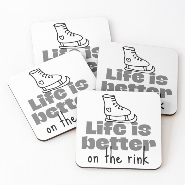 Item preview, Life is better on the rink designed and sold by TheGreenGoat.