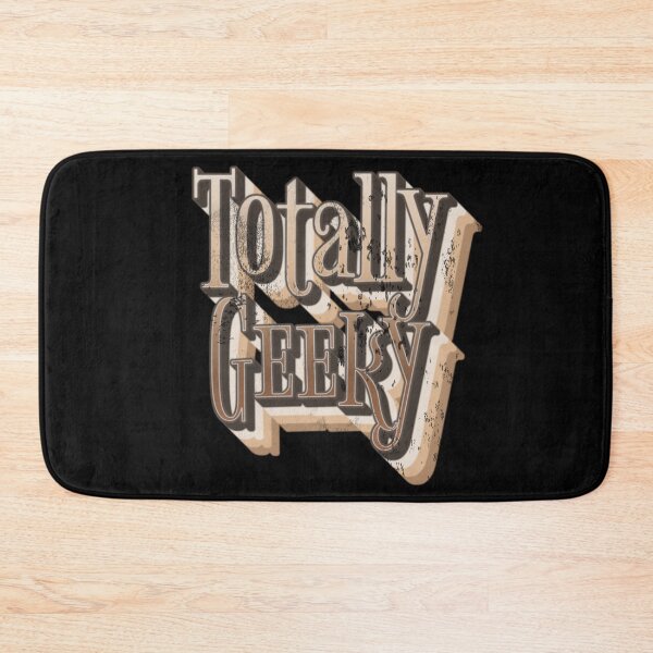 Item preview, Fun Distressed Style Retro Style Totally Geeky slogan designed and sold by TrulyEpoque.