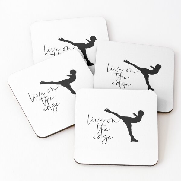 Item preview, Live On The Edge Funny Figure Skating designed and sold by tamara-art.