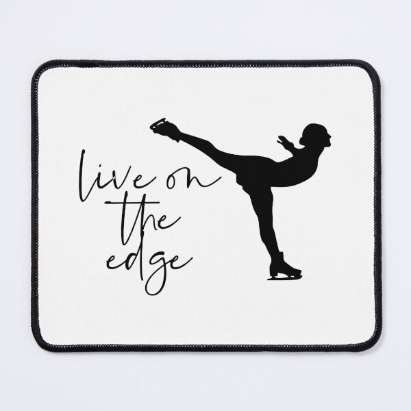Item preview, Live On The Edge Funny Figure Skating designed and sold by tamara-art.