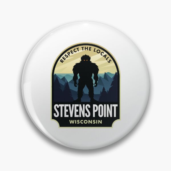 Item preview, Stevens Point Wisconsin Bigfoot Sasquatch designed and sold by HalpinDesign.