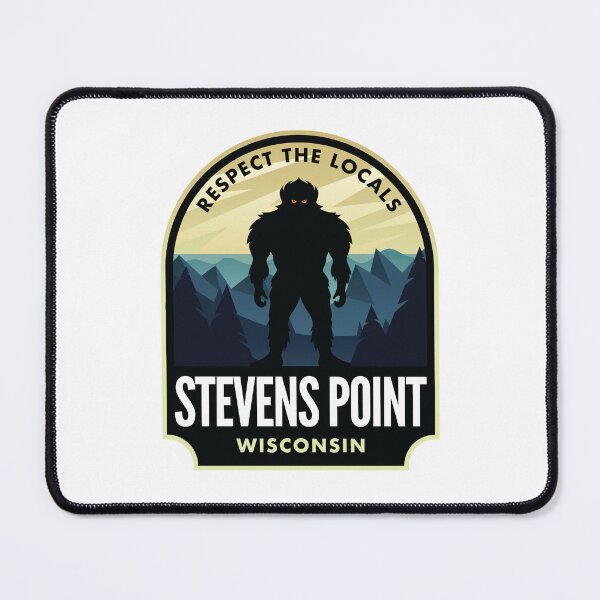 Item preview, Stevens Point Wisconsin Bigfoot Sasquatch designed and sold by HalpinDesign.