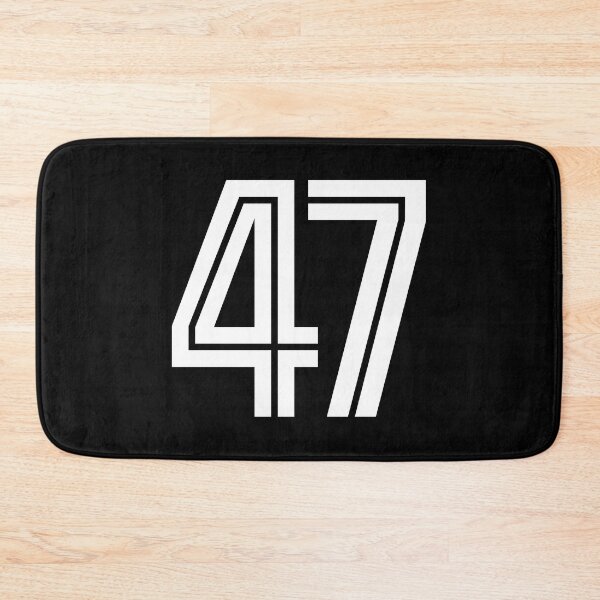 Item preview, 47 MSC. Driver Number 2022 Season (Black BG) designed and sold by FilipeFerreira.