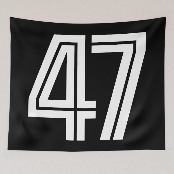 Item preview, 47 MSC. Driver Number 2022 Season (Black BG) designed and sold by FilipeFerreira.