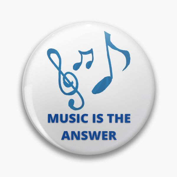 Item preview, Music is the answer designed and sold by W+S Designs.