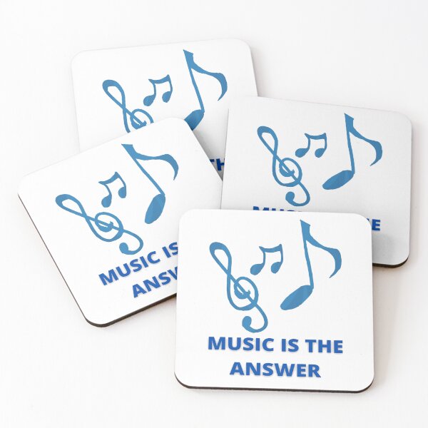 Item preview, Music is the answer designed and sold by W+S Designs.