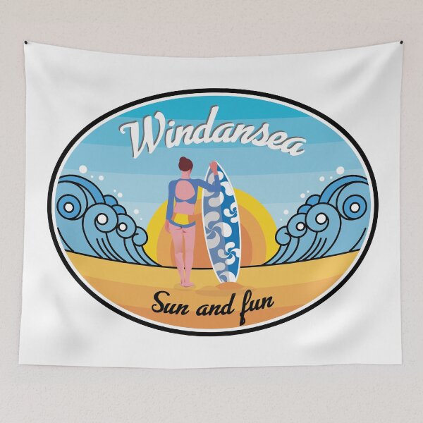 Item preview, Surf Windansea Beach designed and sold by GraphismNinja.