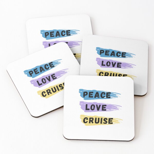 Item preview, Peace Love Cruise designed and sold by Bend-The-Trendd.