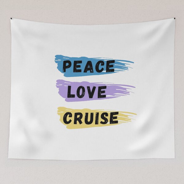 Item preview, Peace Love Cruise designed and sold by Bend-The-Trendd.