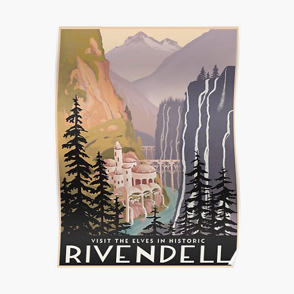 Beauté de la vue Poster