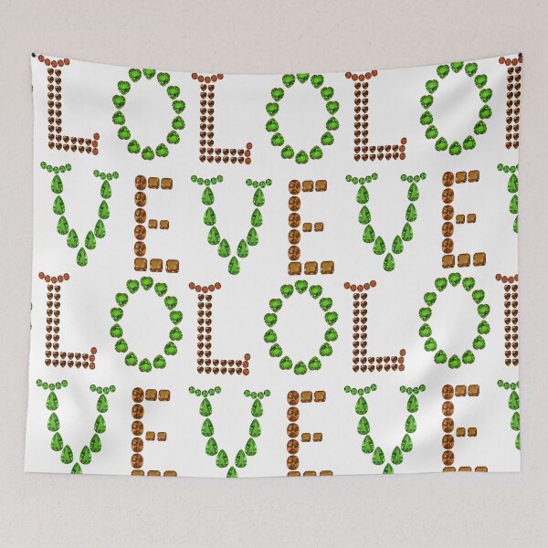 Item preview, Green Orange the word Love designed and sold by DigitalGemArt.