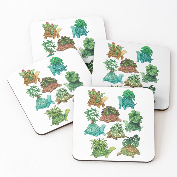 Item preview, House Plant Terrarium Turtle Tortoises: 'turtariums'  designed and sold by michelledraws.