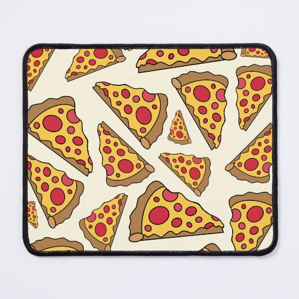 Item preview, Pizza Pattern - Yellow designed and sold by The Haus Shop.