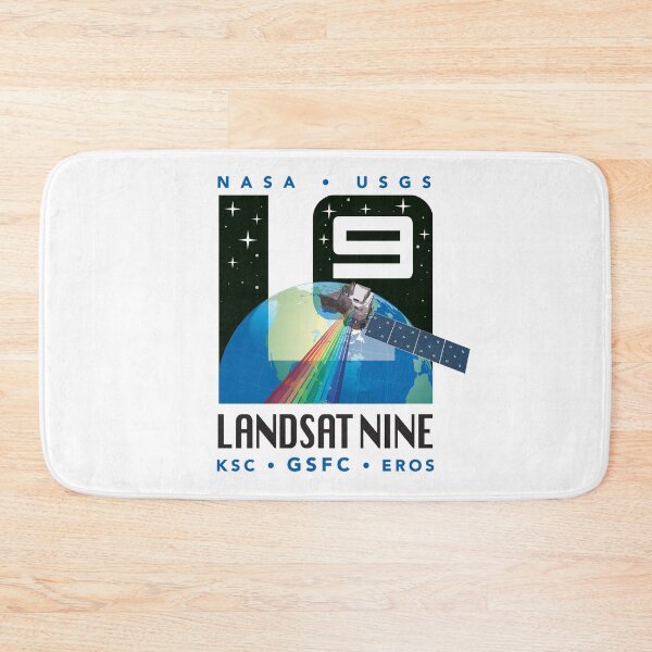 Item preview, NASA Landsat 9 Logo designed and sold by I Love Space.