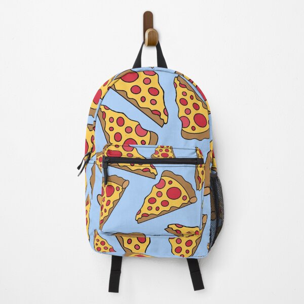 Item preview, Pizza Pattern - Blue designed and sold by The Haus Shop.