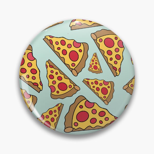 Item preview, Pizza Pattern - Green designed and sold by The Haus Shop.