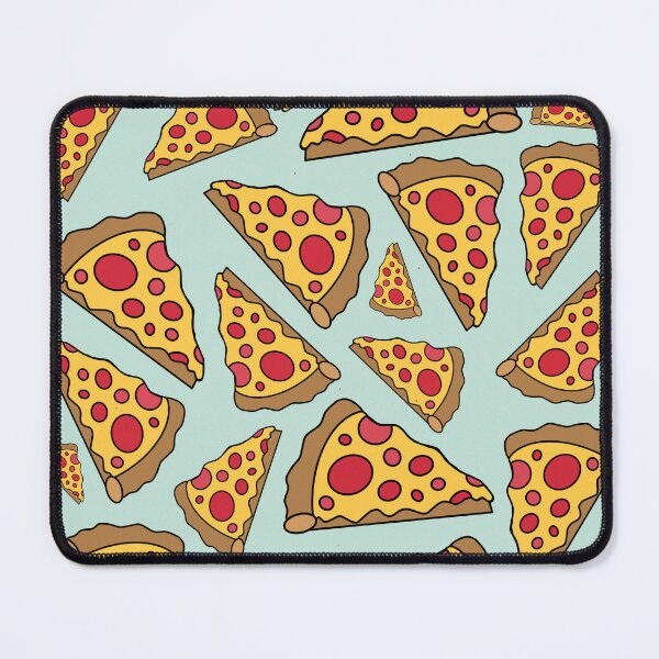 Item preview, Pizza Pattern - Green designed and sold by The Haus Shop.