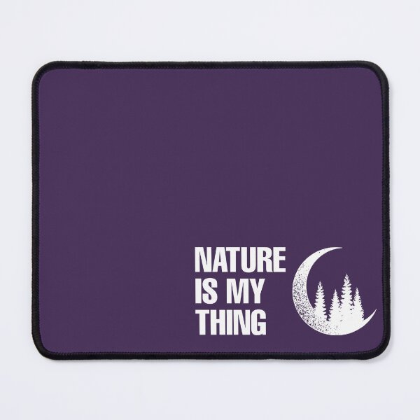 Item preview, Nature Is My Thing Forest Moon Hiking Lovers designed and sold by catchyology.