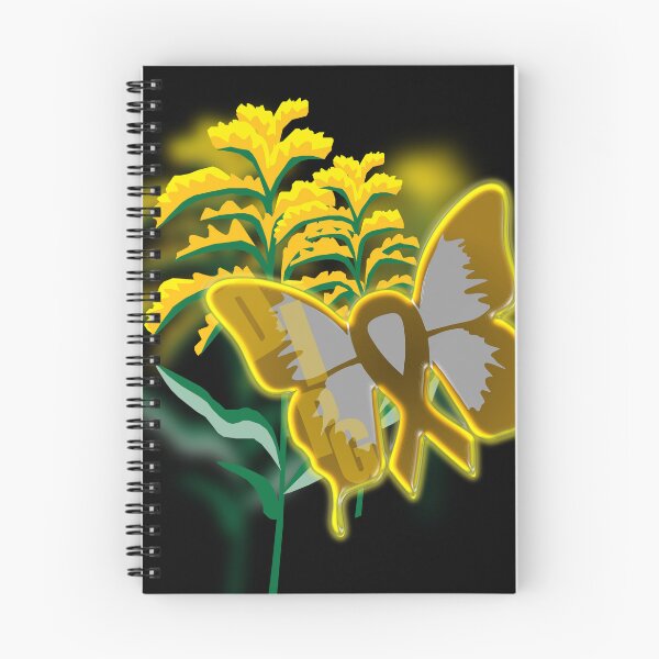 Item preview, DIPG ribbon butterfly with flowers designed and sold by AFordhamDesigns.
