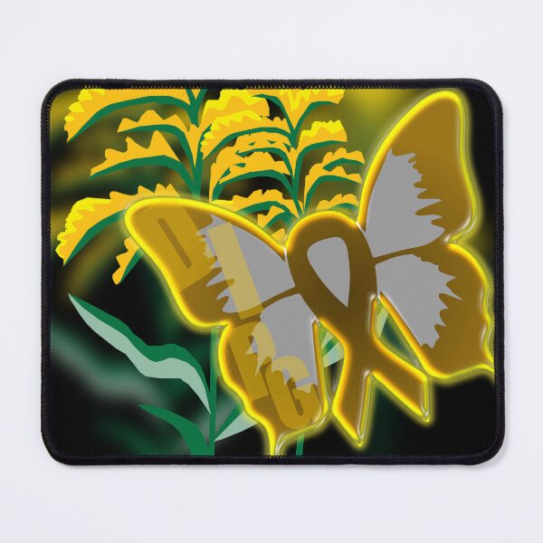 Item preview, DIPG ribbon butterfly with flowers designed and sold by AFordhamDesigns.