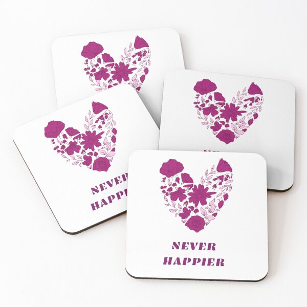 Item preview, Never happier designed and sold by W+S Designs.