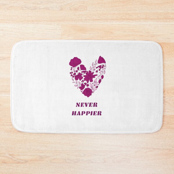 Item preview, Never happier designed and sold by W+S Designs.
