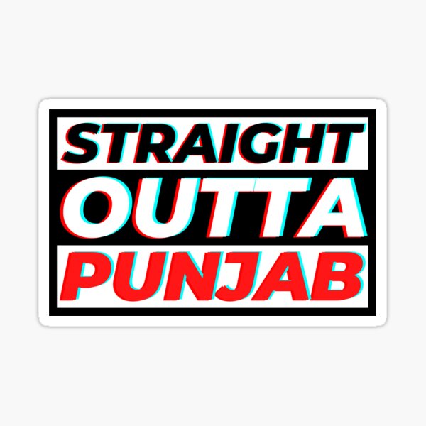 Punjab Series Classic Round Sticker | Zazzle