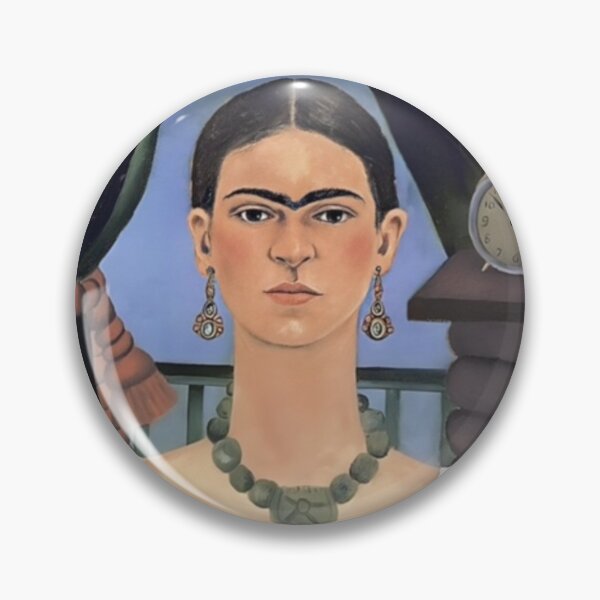 Item preview, Self Portrait Time Flies by Frida Kahlo designed and sold by FridaBubble.