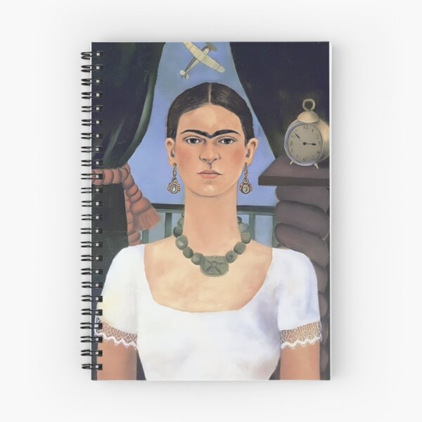 Item preview, Self Portrait Time Flies by Frida Kahlo designed and sold by FridaBubble.