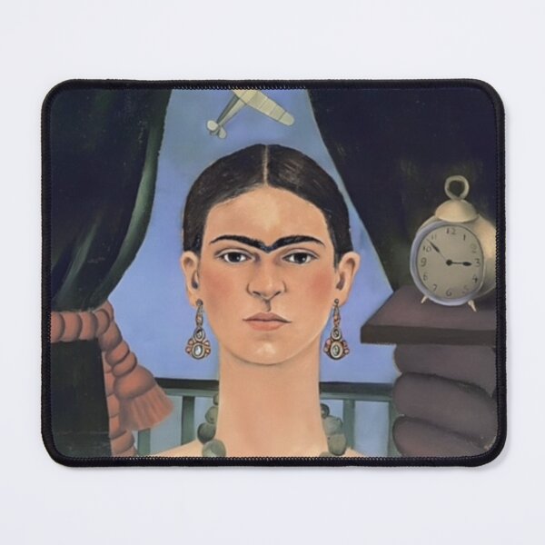 Item preview, Self Portrait Time Flies by Frida Kahlo designed and sold by FridaBubble.