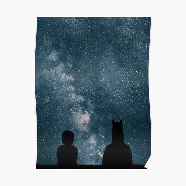 ASSIS À LA NUIT ÉTOILÉE Poster