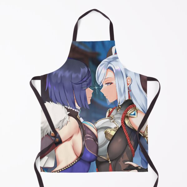 Item preview, Yelan & Shenhe Challenging designed and sold by genshinwaifus.