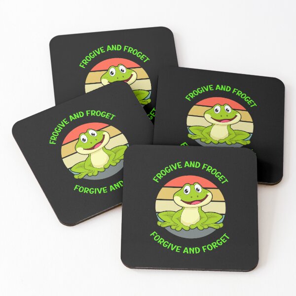 Item preview, Funny Frog Pun - Frogive and Froget  designed and sold by Einstein12345.