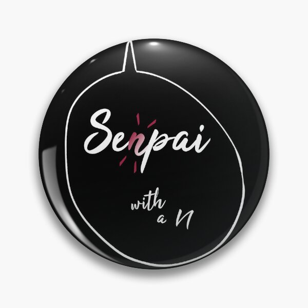 Item preview, Senpai with a N - black designed and sold by manuluce.