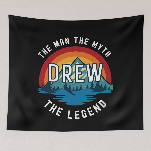 Item preview, Drew, the Man, the Myth, the Legend - Custom Name  designed and sold by PonyyStore.