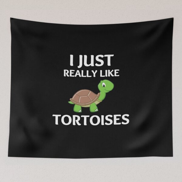 Item preview, I Just Really Like Tortoises designed and sold by Bend-The-Trendd.