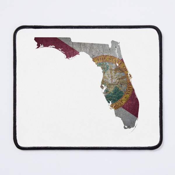 Item preview, Florida Map Flag designed and sold by BeccaDaniels.