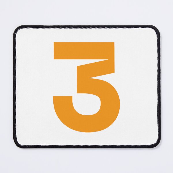 Item preview, 3 RIC. Driver Number 2022 Season (Orange) designed and sold by FilipeFerreira.